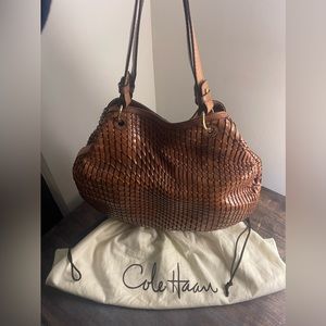 Woven Cole Haan Slouchy Hobo